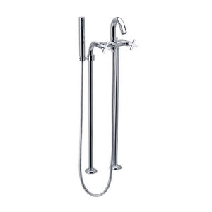 double-handle shower mixer tap