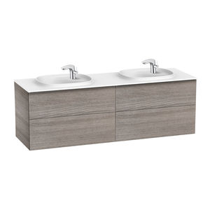 double washbasin cabinet