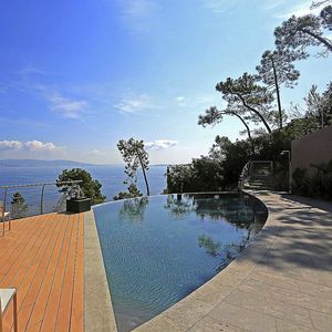 swimming pool in the ground