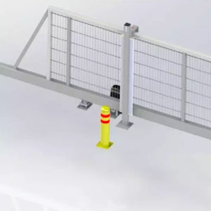 access control bollard