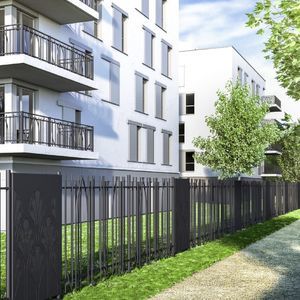 galvanised steel railing