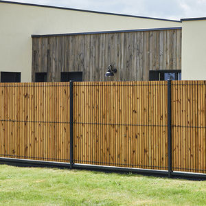 louvered fence
