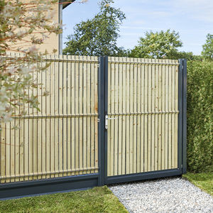 steel garden gate