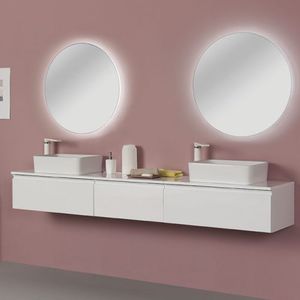 double washbasin cabinet