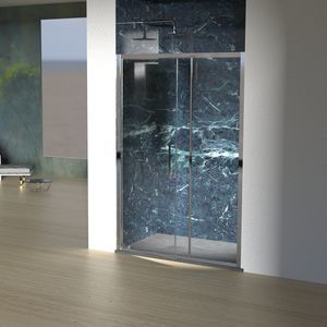 fixed shower screen