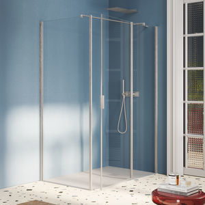 glass shower cubicle
