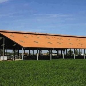 pitched roofing sheet