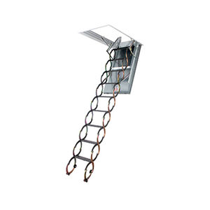 accordion protection ladder / metal / fire-retardant