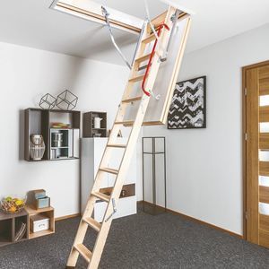 attic retractable ladder 1