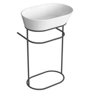metal washbasin stand