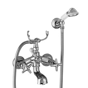 double-handle shower mixer tap