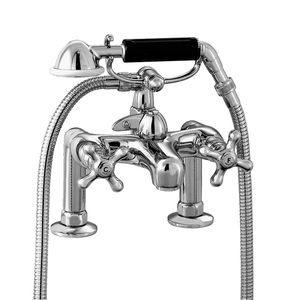 double-handle shower mixer tap
