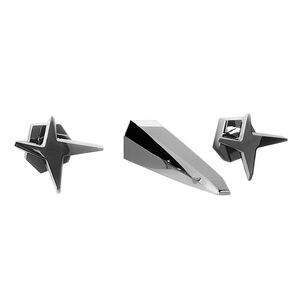 double-handle washbasin mixer tap