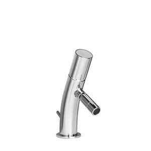 washbasin mixer tap / chromed metal / bronze / bathroom