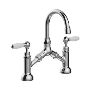 double-handle washbasin mixer tap