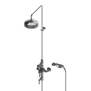 wall-mounted shower set