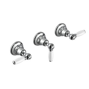 double-handle shower mixer tap