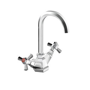 double-handle washbasin mixer tap 1