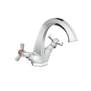 double-handle washbasin mixer tap 1