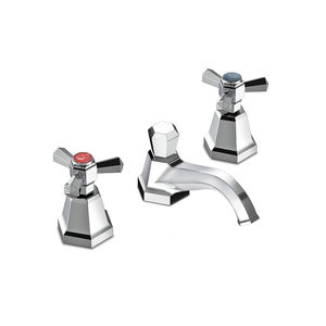 double-handle washbasin mixer tap 1