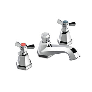double-handle washbasin mixer tap 1