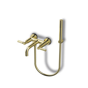 double-handle bathtub mixer tap