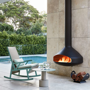 wood-burning fireplace 1