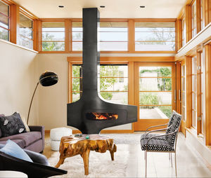 wood-burning fireplace 1