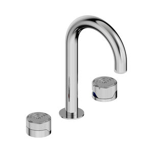 double-handle washbasin mixer tap