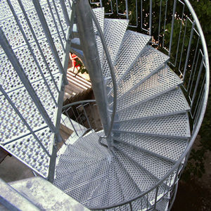 metal step staircase