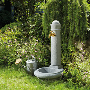 garden fountain