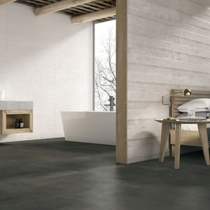 indoor tile / wall / porcelain stoneware / rectangular