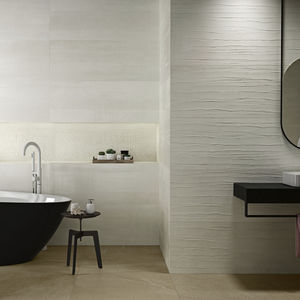 indoor tile / wall / ceramic / rectangular