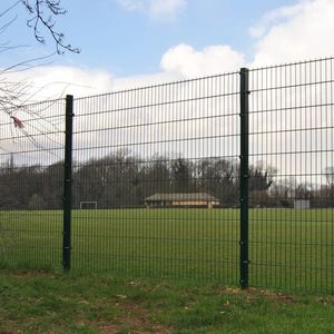 Welded mesh fencing - PALLAS LITE - HERAS - industrial / steel / high ...