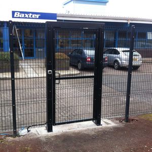 steel garden gate