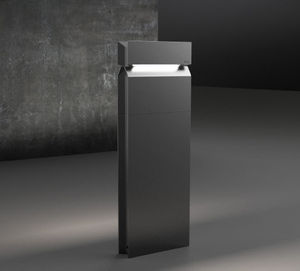 garden bollard light / contemporary / cast aluminum / extruded aluminum