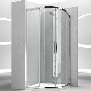 glass shower cubicle