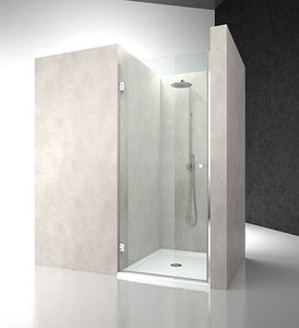 pivoting shower screen