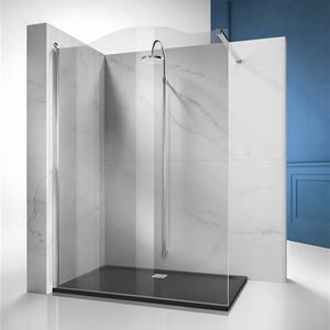 fixed shower screen / glass / home