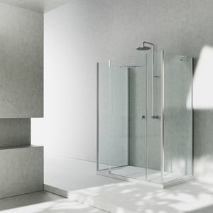 tempered glass shower cubicle