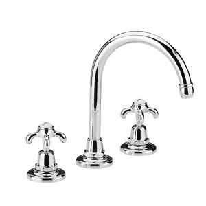 double-handle washbasin mixer tap