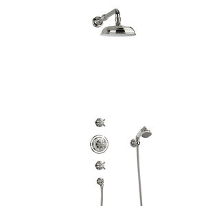 recessed wall shower set