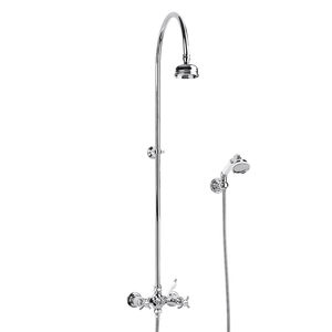 wall-mounted shower set