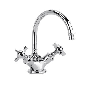 double-handle washbasin mixer tap
