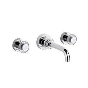double-handle washbasin mixer tap