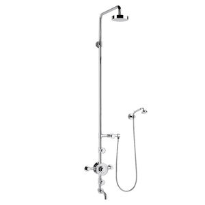 wall-mounted shower set