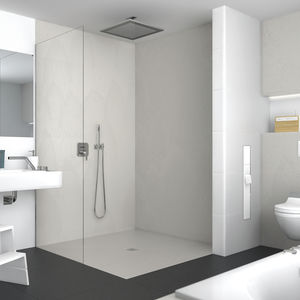 square shower base