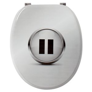 wooden toilet seat