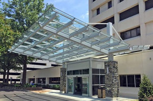 canopy for commercial buildings