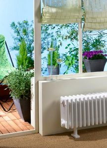 electric radiator / steel / contemporary / horizontal